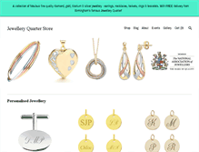 Tablet Screenshot of jewelleryquarterstore.com